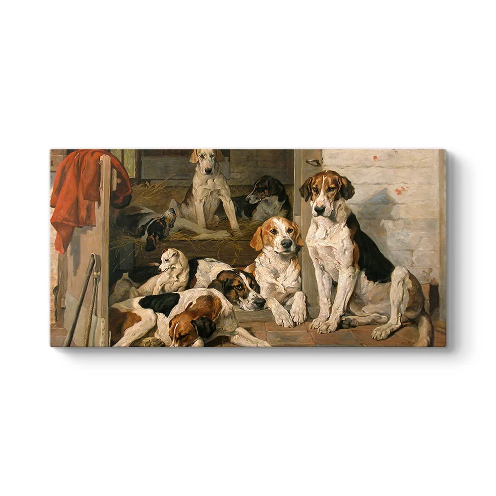 Av Köpekleri Tablosu - Model 5